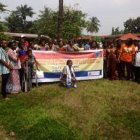 Café citoyen, dans la salle Victoria Diez de Kikwit, dans la province du Kwilu. Sous le Thème: » Etat de lieu de la participation politique de la femme au processus électoral en cours en RDC ».